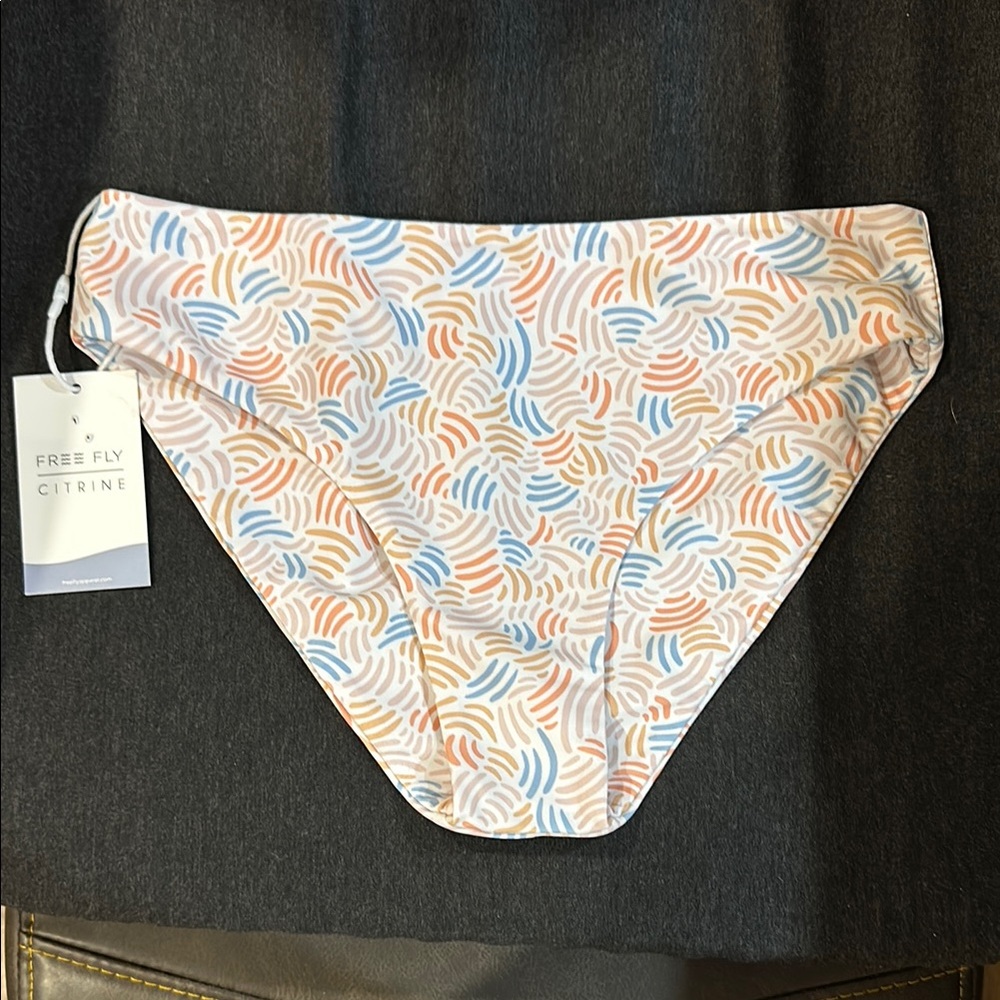 Free Fly Citrine Patterned Bikini Bottom